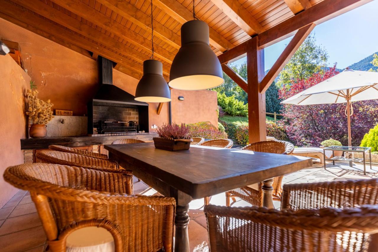 Вилла Casa El Moli De Bor A Cerdanya Экстерьер фото